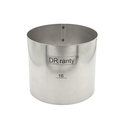 Opaska rant stały obręcz do tortu ciasta forma średnica 16cm wysokość 14cm Dorosiowe Ranty